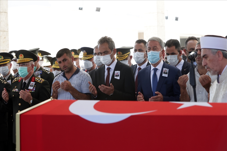 Irak’ın Kuzeyinde Şehit Düşen Kahraman Silah Arkadaşımız Uzman Onbaşı Cengizhan Kaplan İçin Tören Düzenlendi